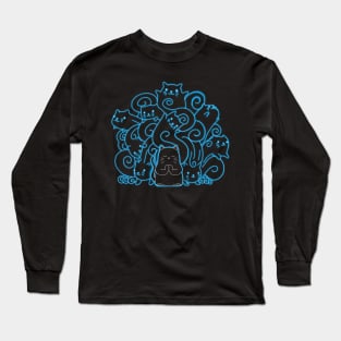 Channeling the Nine Lives Long Sleeve T-Shirt